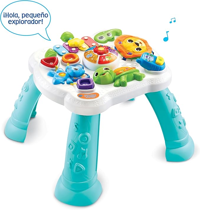 Mesa interactiva para jugar y aprender.