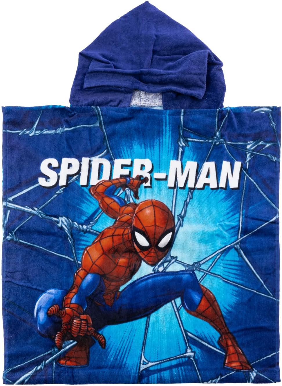 Poncho spiderman 50x100cm