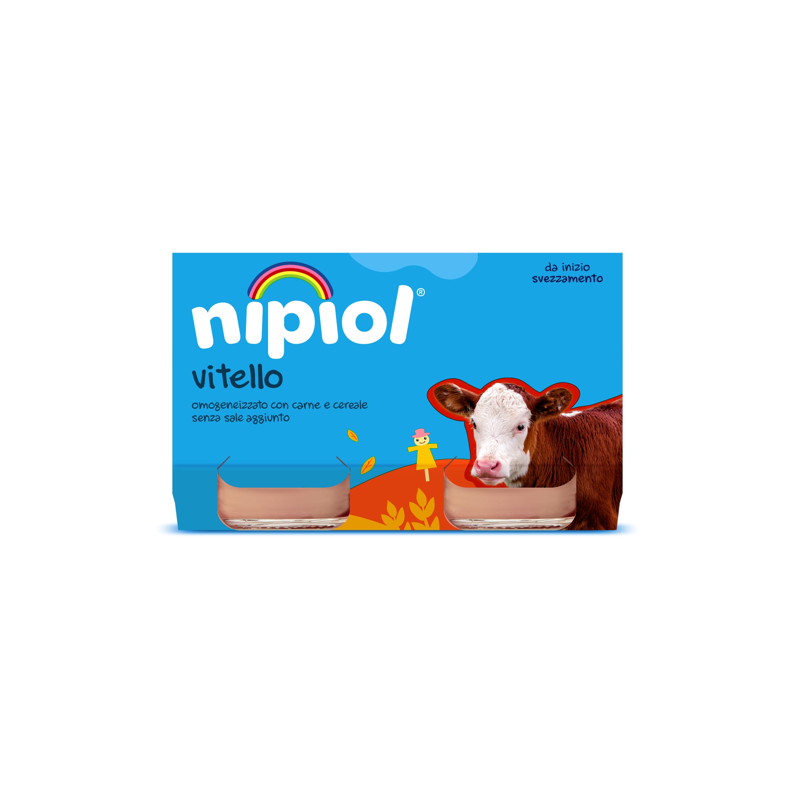 Omogeneizzato nipiol vitello 120x2gr
