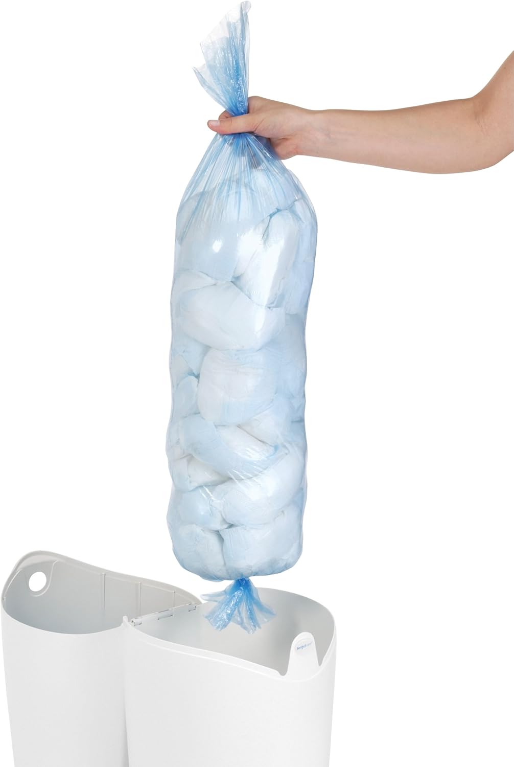 MANGIA PANNOLINI Angelcare Sistema di smaltimento dei pannolini+1 ricarica