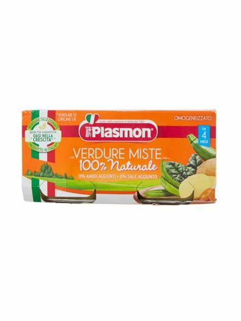 Omo Plasmon Verdure miste 80grx2