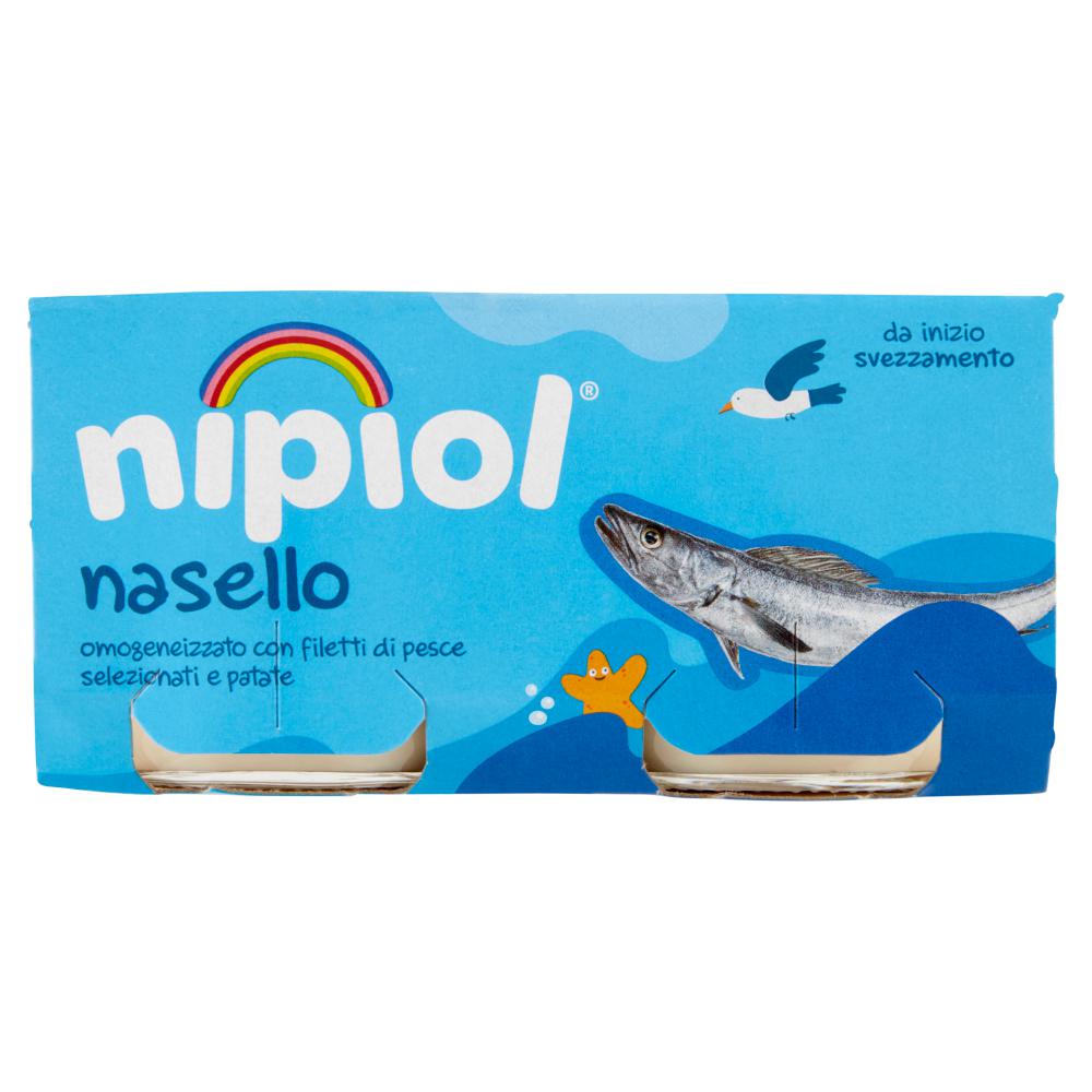 nipiol  nipiol nasello omogeneizzato con filetti d