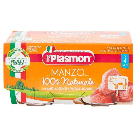 Omo Plasmon Manzo 120grx4