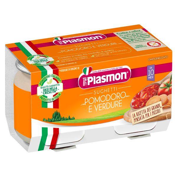 Omo Plasmon Pomodoro e verdure 80grx2 - Baby Shop Store