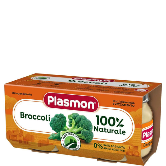 OMO PLASMON BROCCOLI 2X80G - Baby Shop Store