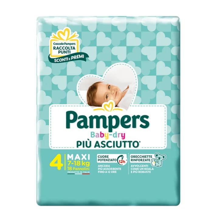 Pannolini Pamper babydry 4. 17 pannolini - Baby Shop Store