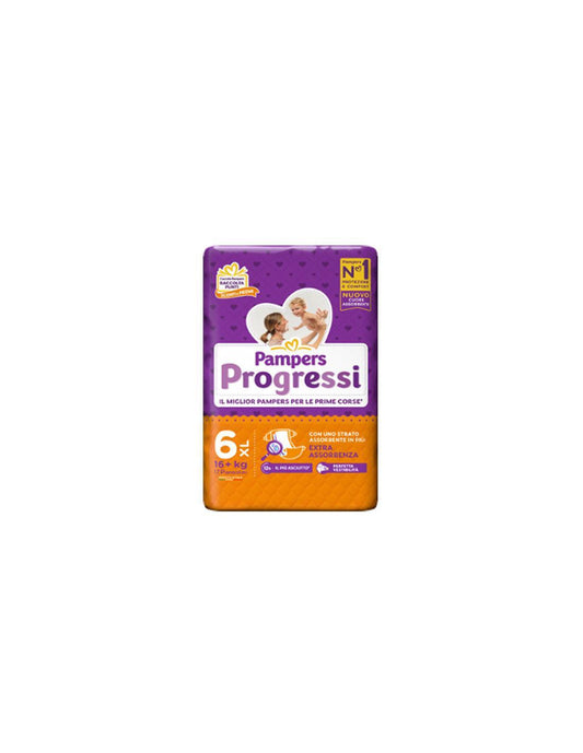 Pampers progressi xl 17 pezzi - Baby Shop Store