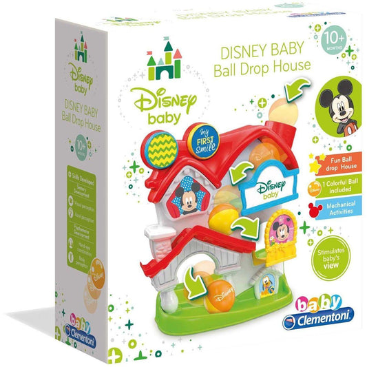 Clementoni Baby Ball Drop House Topolino Casetta A - Baby Shop Store