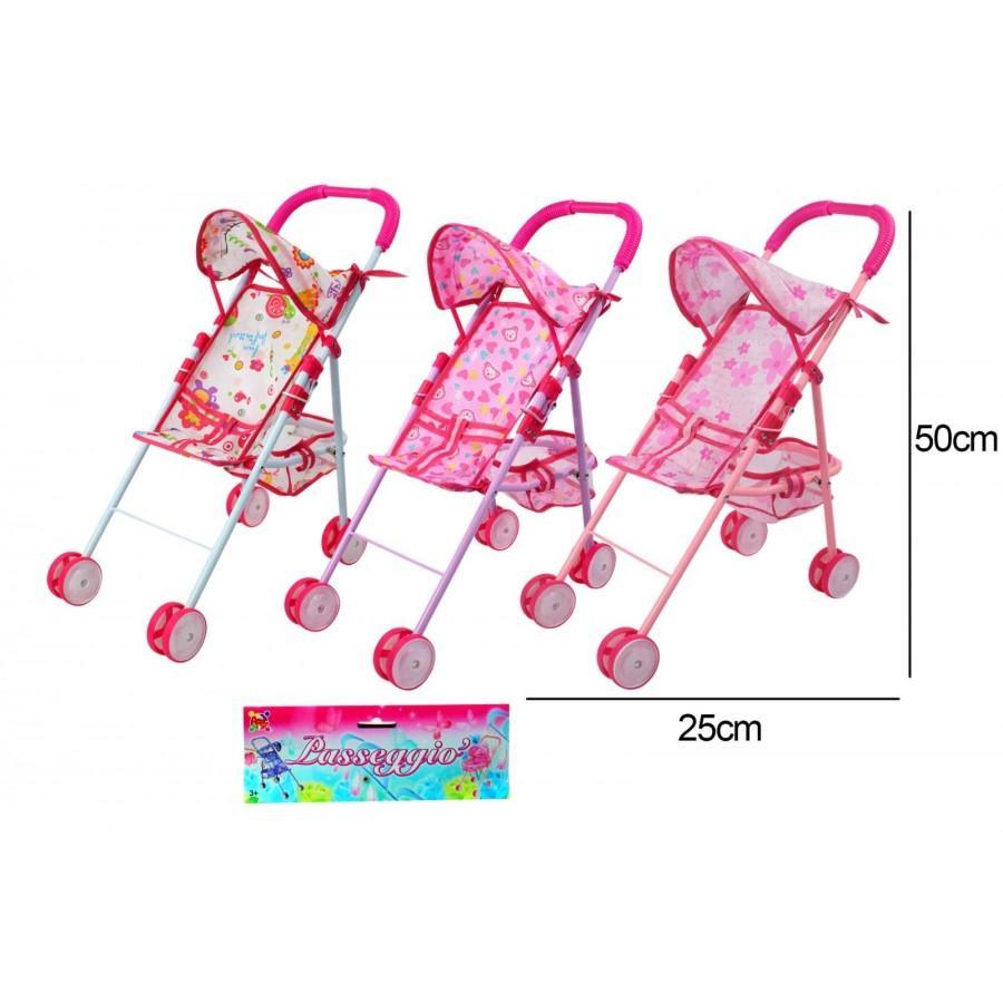 Passeggino in Metallo per Bambole - Baby Shop Store