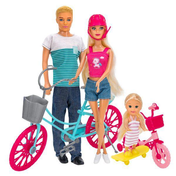 Olly Family in bicicletta - Baby Shop Store