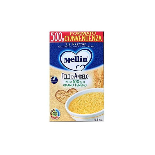 Pastina Fili d'angelo Mellin 500gr 5m+ - Baby Shop Store