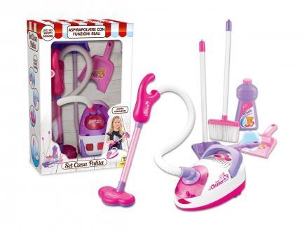 Set Casa Pulita,aspirapolvere con funzioni reali - Baby Shop Store