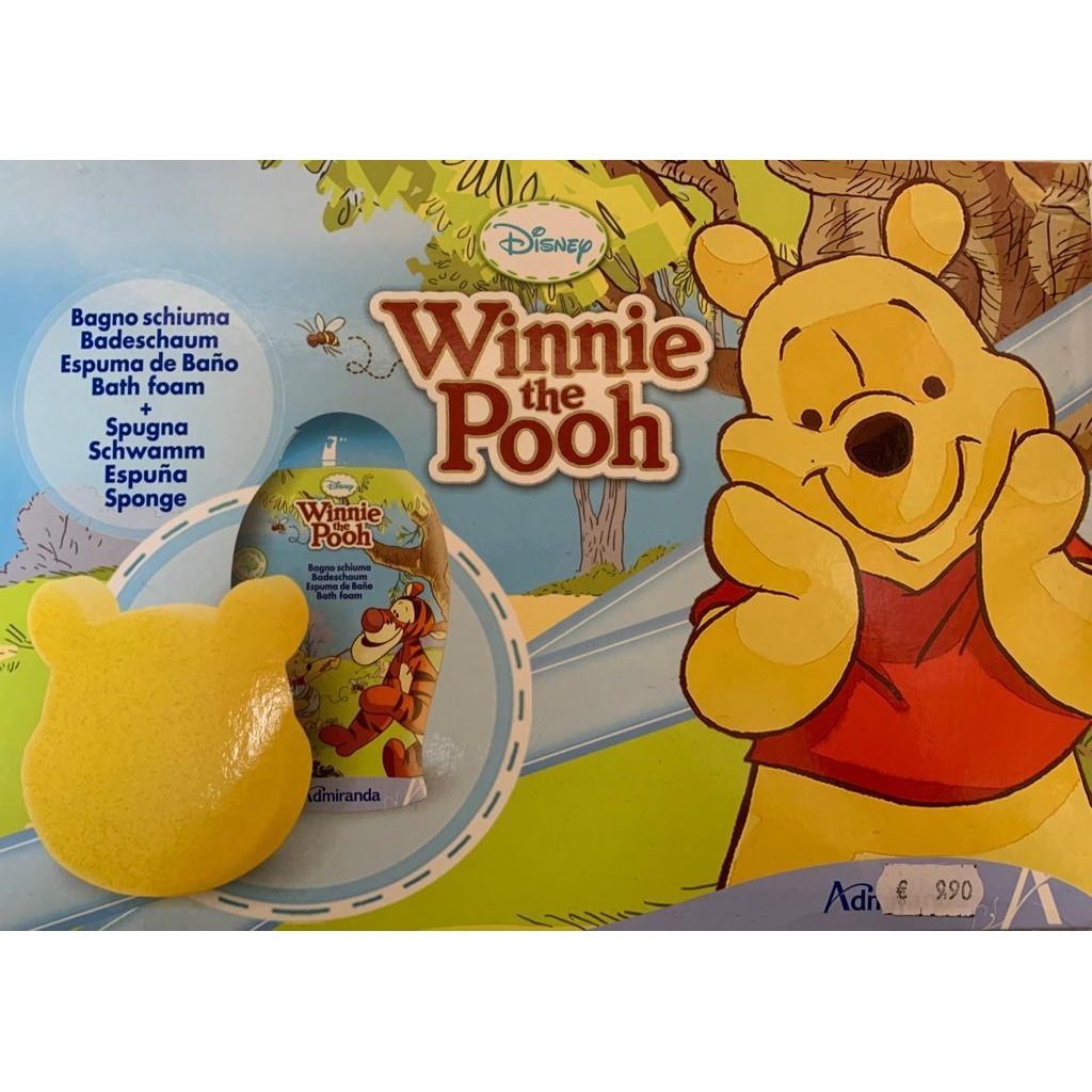 Bagnoschiuma e spugna winni the pooh disney - Baby Shop Store