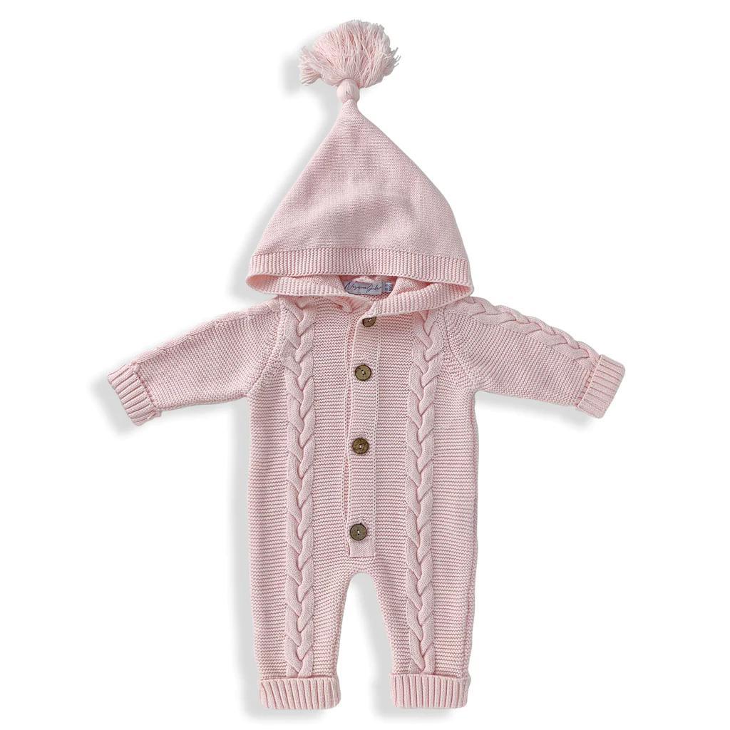 Tutone in lana rosa Nazareno Gabrielli - Baby Shop Store