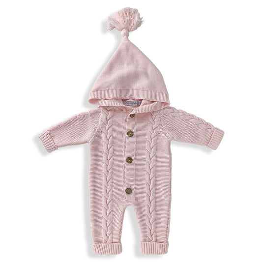 Tutone in lana rosa Nazareno Gabrielli - Baby Shop Store