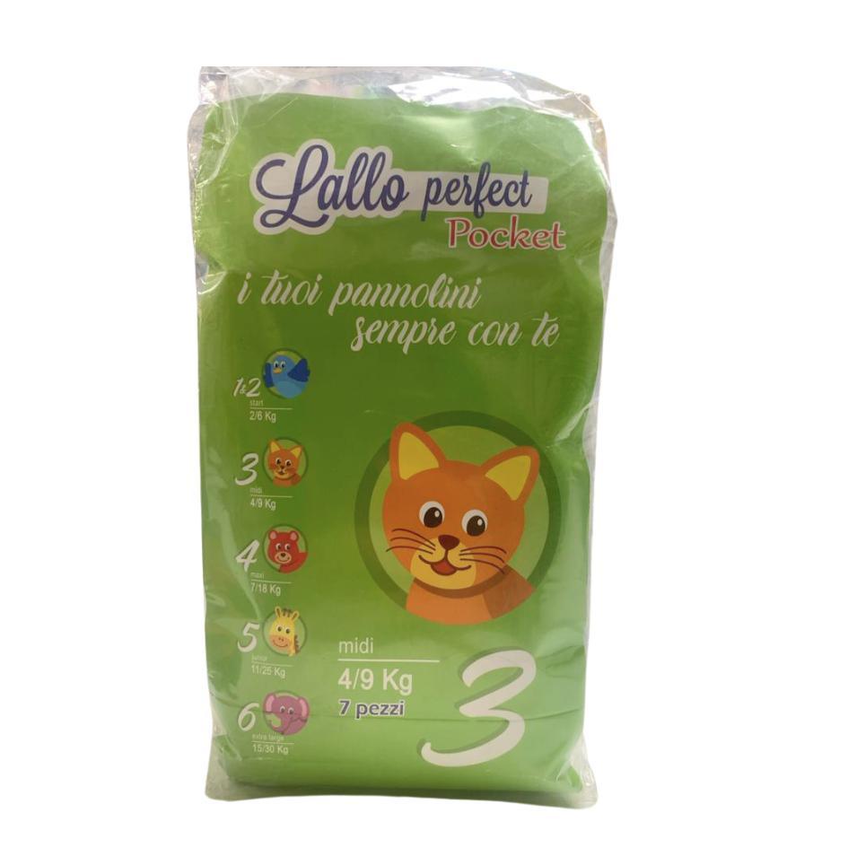 Lallo perfect Pocket 3 con 7 pezzi 4/9kg - Baby Shop Store