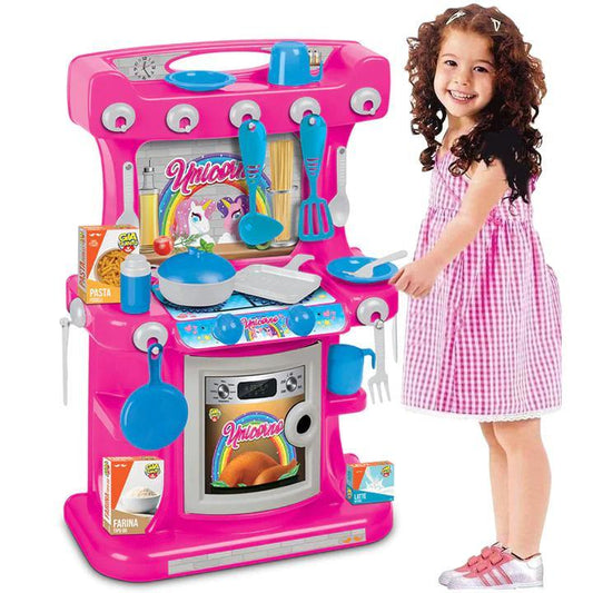 Cucina Giocattolo per Bambini Modello Unicorno con - Baby Shop Store