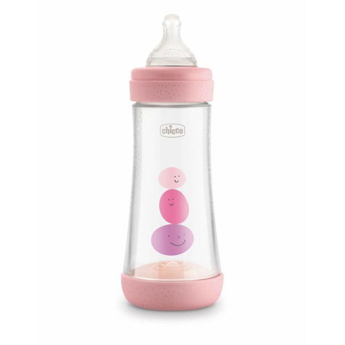 Biberon Perfect 5 Chicco rosa 300ml - Baby Shop Store