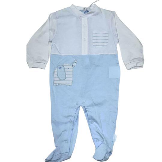 Tutina Pastello in cotone maschietto - Baby Shop Store