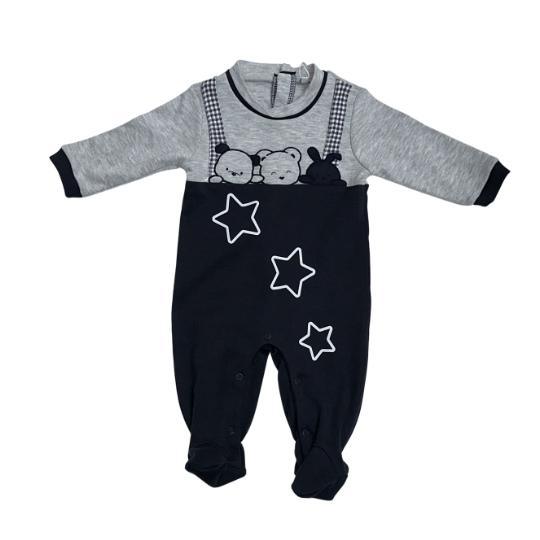 Tutina blu navy Bidibimbo 3-6 mesi - Baby Shop Store