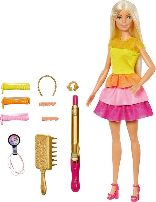 Barbie frisée parfaite