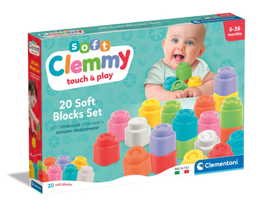 Costruzioni morbide clemmy 20soft blocks set