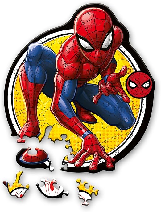 Spiderman Puzzle in legno