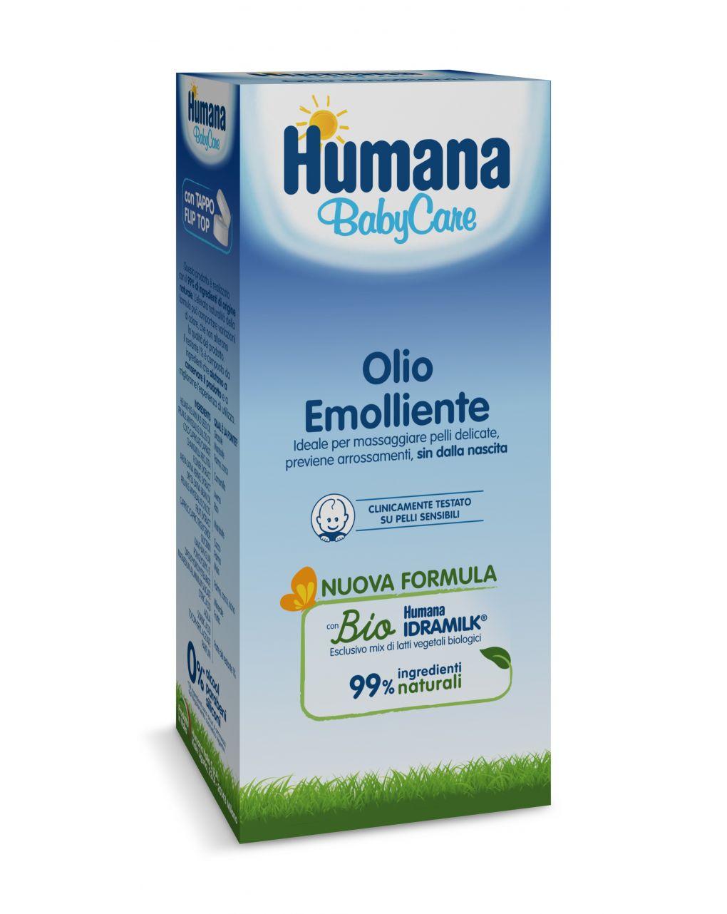 Olio emoliente Humana 250ml - Baby Shop Store