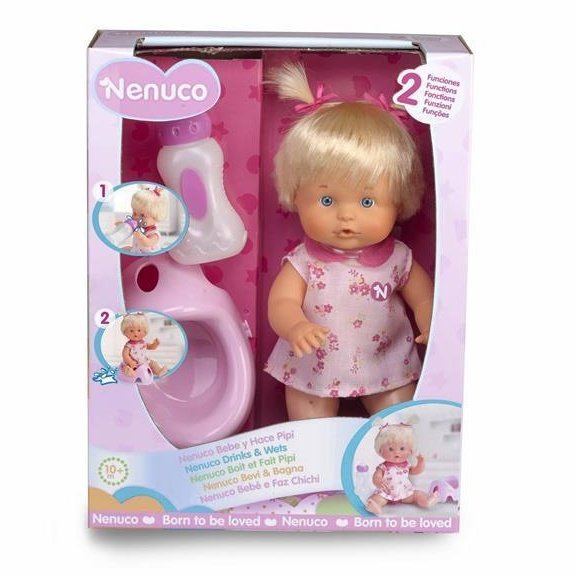 Bambola Nenuco con biberon e vasetto - Baby Shop Store