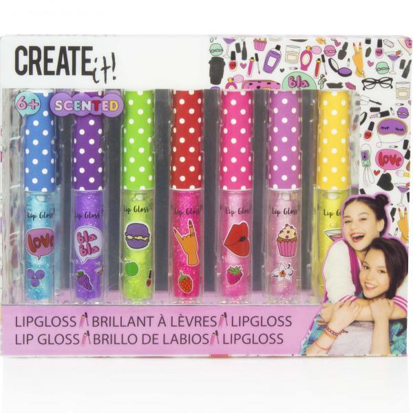 Create it! Lipgloss 7 Profumati Crea il tuo! - Baby Shop Store