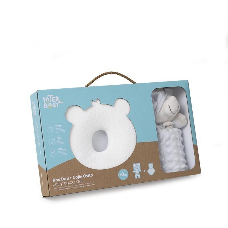 CUSCINO ANTIPLAGIOCEFALIA DOU DOU E GRIGIO - Baby Shop Store