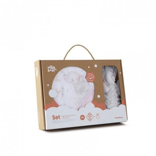 set regalo accappatoio + dou dou grande - Baby Shop Store