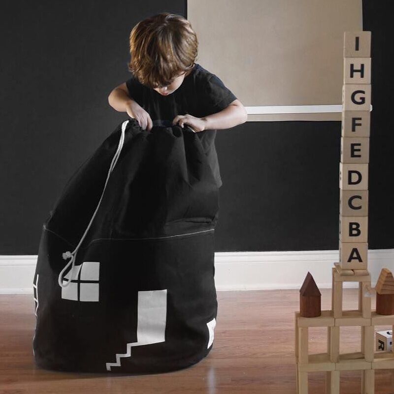 Sacca Porta Giochi a Forma di Casetta