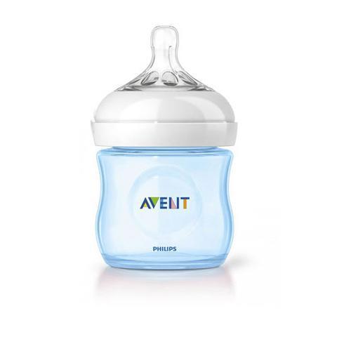 Biberon Avent Natural azzurro 125ml 0m+ - Baby Shop Store