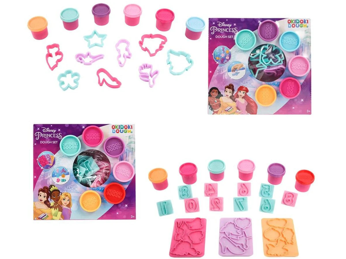 ensemble de pâte à modeler princesses et moules