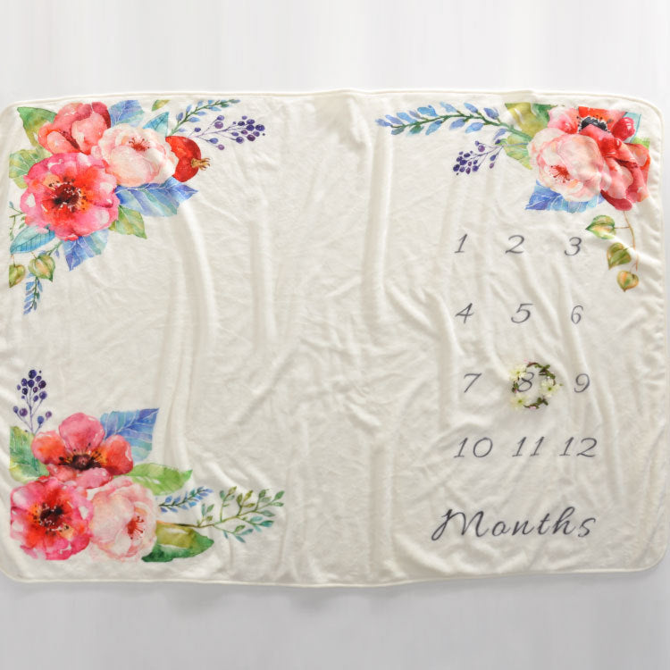 Copertina Mesiversario Neonato – "Fiori di Primavera"