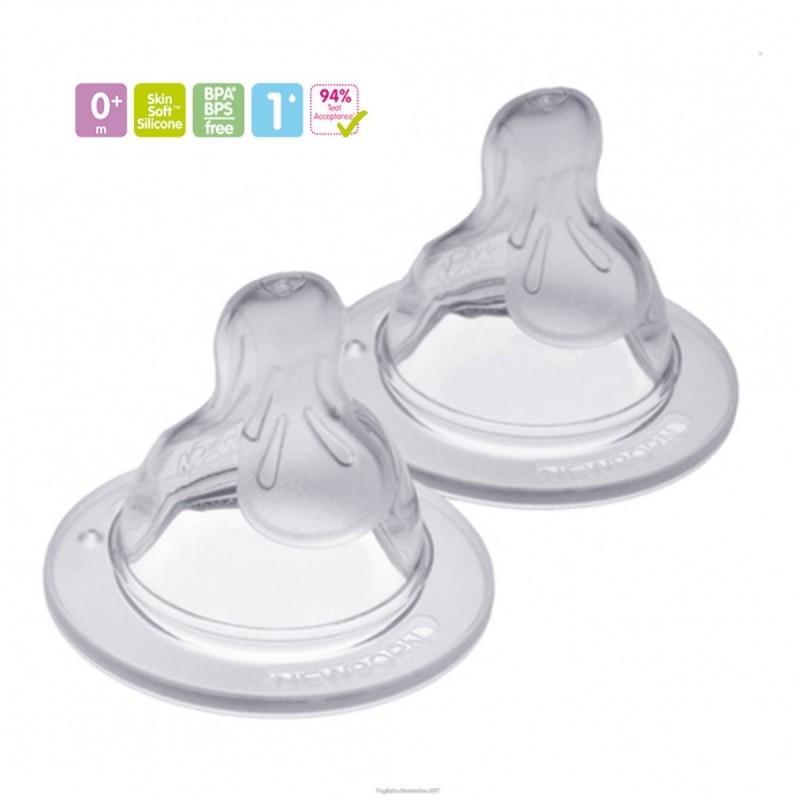 Tettarella MAM 0m+ Flusso lento 2pz - Baby Shop Store