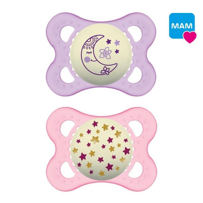 Mam succhietto Original night 2-6m femmina - Baby Shop Store