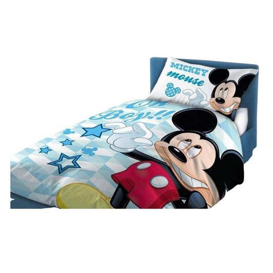 Set mickey copri piumino +federa cusscino - Baby Shop Store