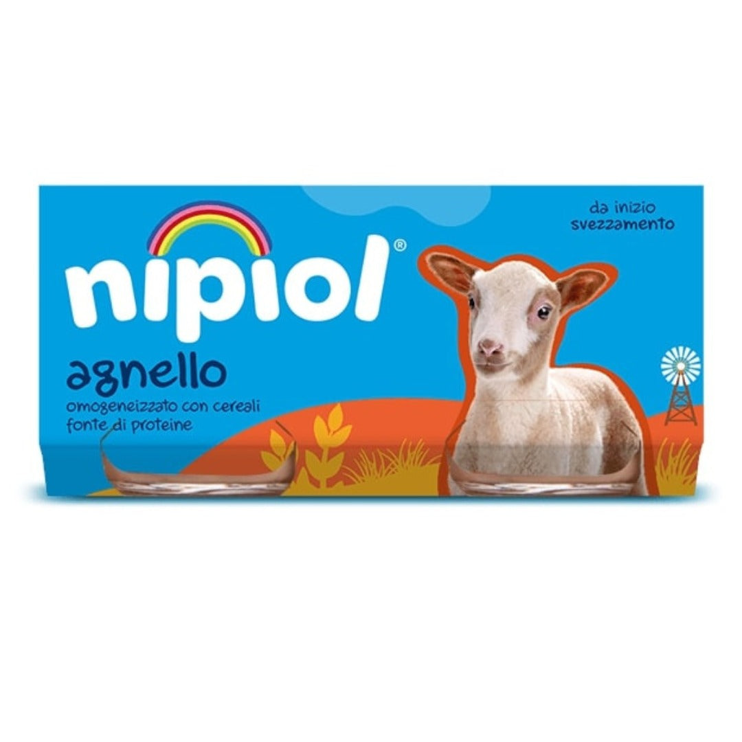 Omogeneizzato nipiol agnello 120grx 2