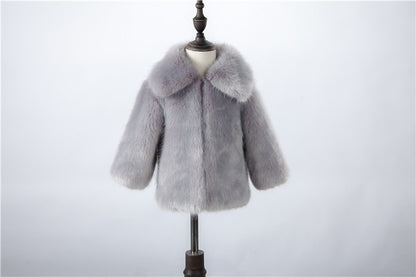 Cappotto elegante in pelliccia sintetica – Bambino/a (3 colori)