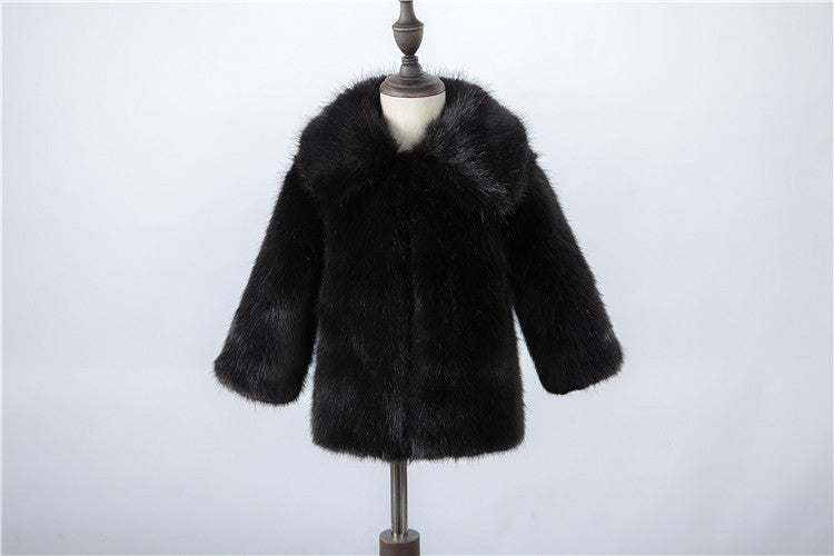 Cappotto elegante in pelliccia sintetica – Bambino/a (3 colori)
