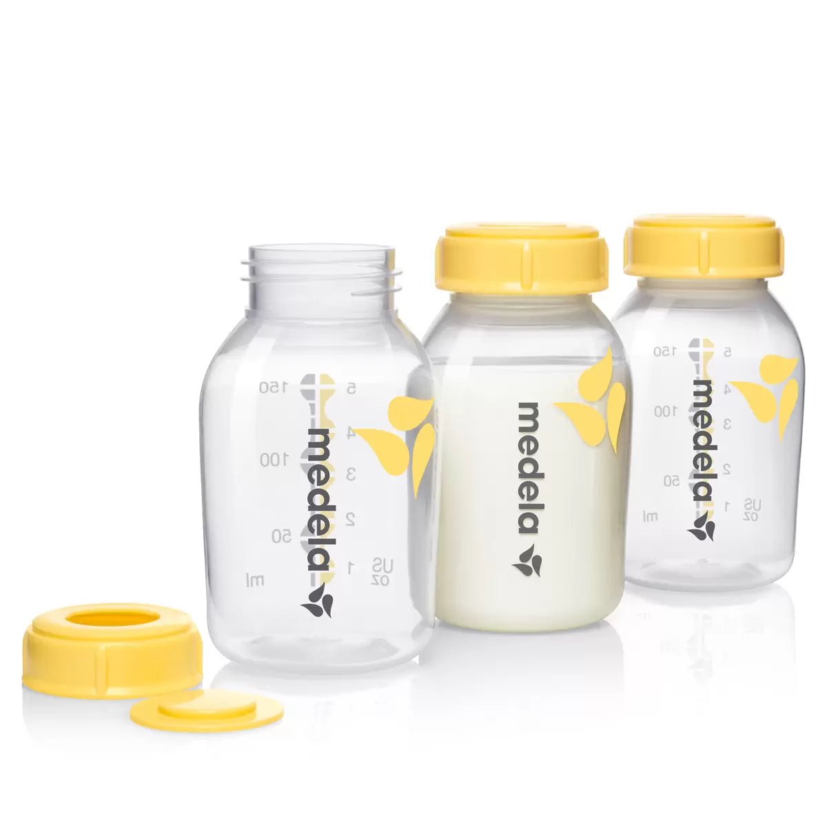 Medela Biberon per la conservazione del latte materno 150 ml - Confezione da 3