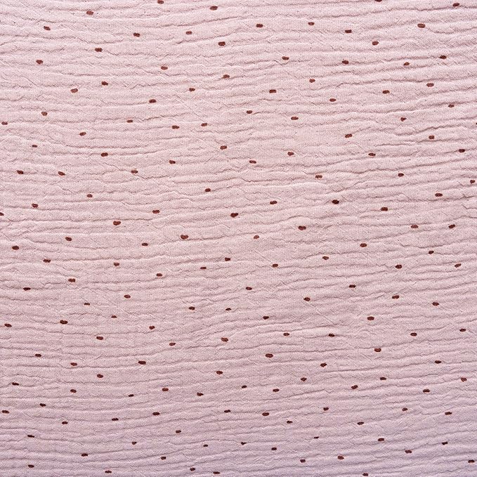 Fasciatoio Da Viaggio Rosa Antico, In Muslin Interbaby