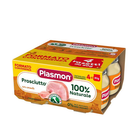 Omo Plasmon Prosciutto 80grx4