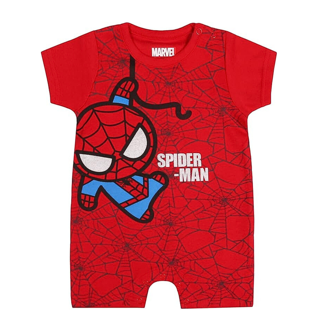 Pagliaccetto Spiderman Baby - Outfit Supereroe in cotone