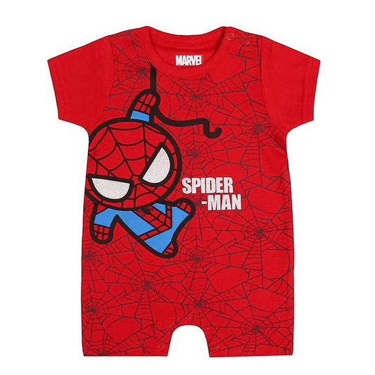 Barboteuse en coton Spiderman