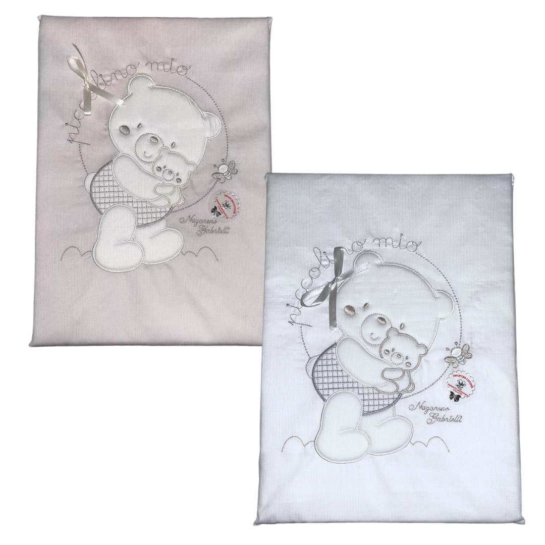 Copertina Nazareno Gabrielli  "Piccolino Mio" con orsetto Baby Culla