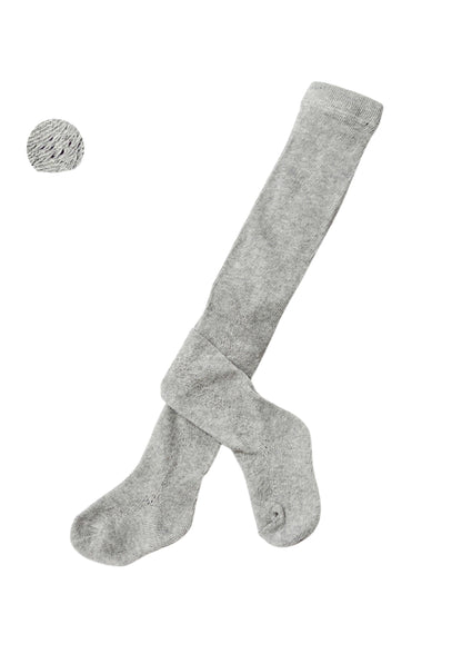 Collant traforati eleganti per bambina – Calze lunghe in cotone morbido
