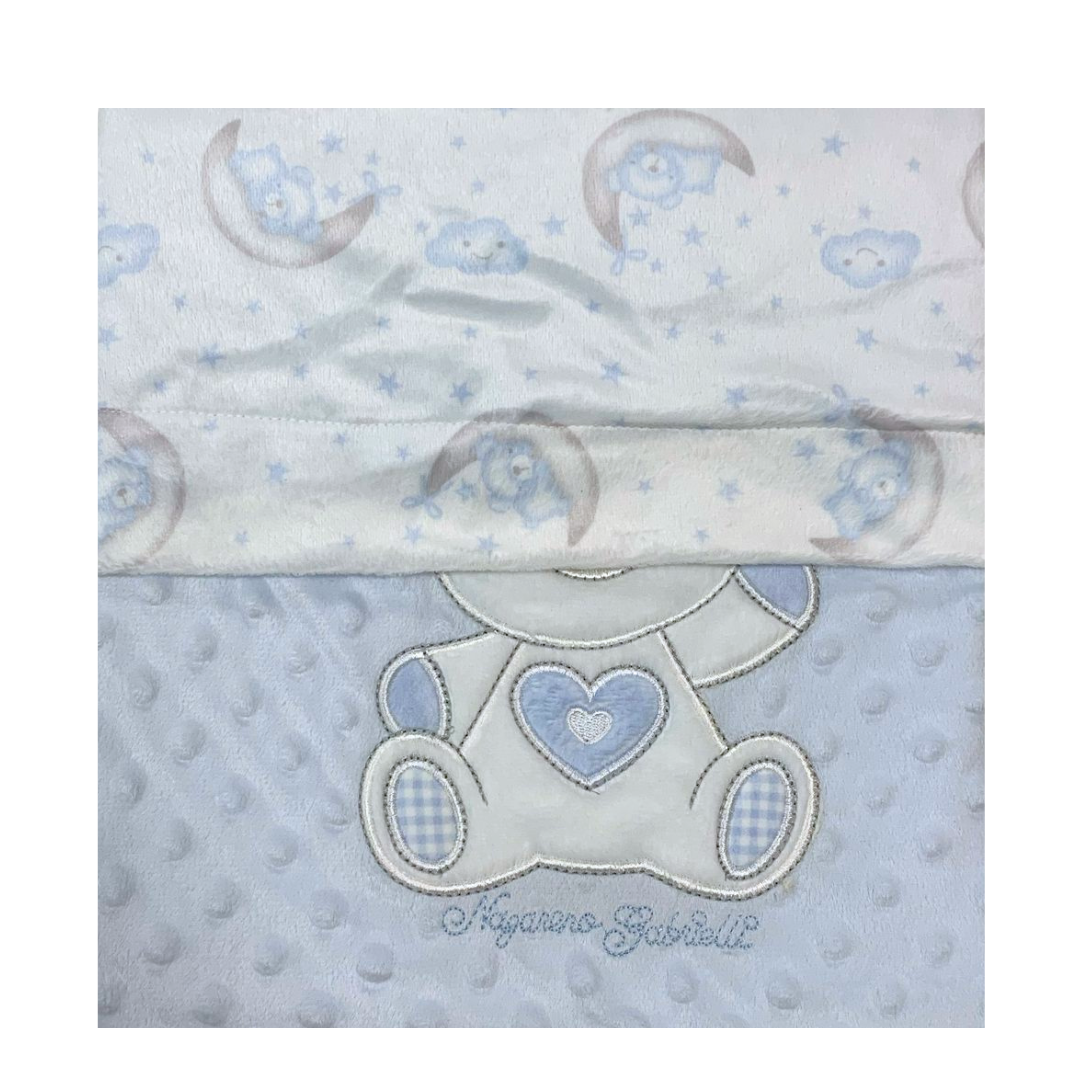 Copertina Nazareno Gabrielli Pile "Little" Azzurra Baby Culla